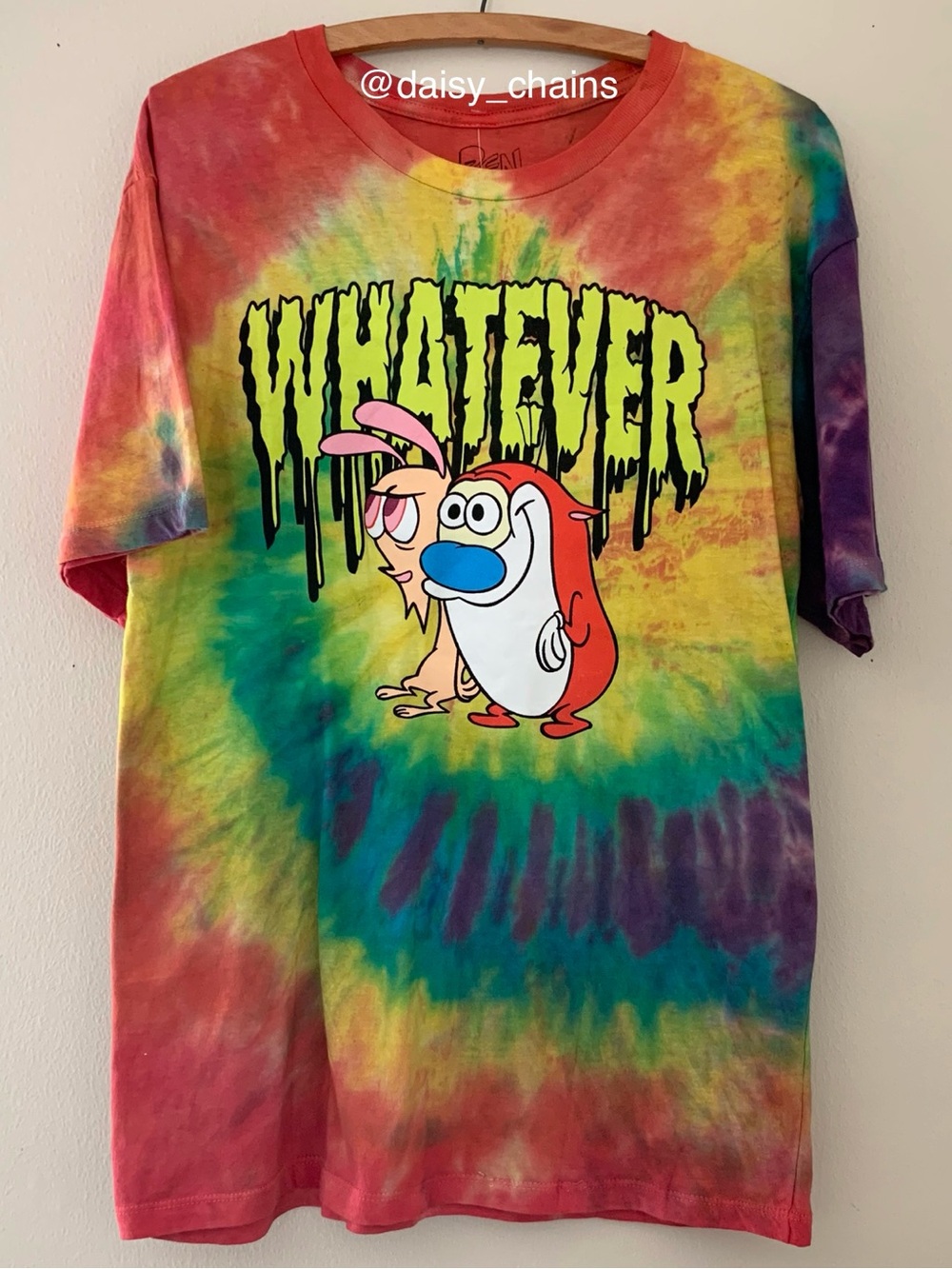 Ren and Stimpy Tie Dye T-Shirt